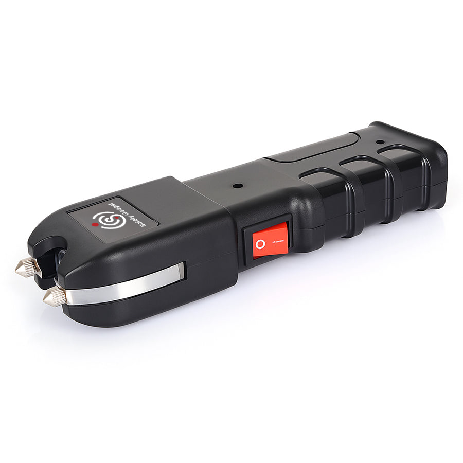 Black and red Stun Gun on a white background